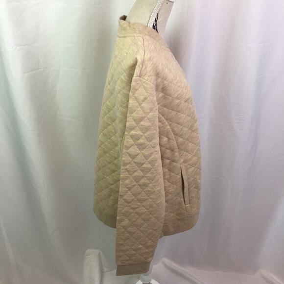 Isaac Mizrahi Live soho Quilted Bomber Jacket S - Picture 7 of 14